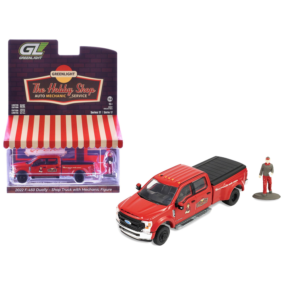 Greenlight The Hobby Shop 2022 Ford F-450 Dually Series 17