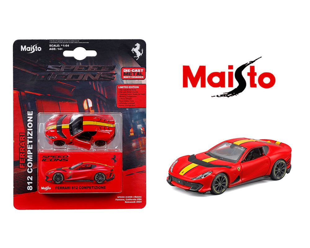 Maisto Speed Icons Ferrari 812 Competizone Red