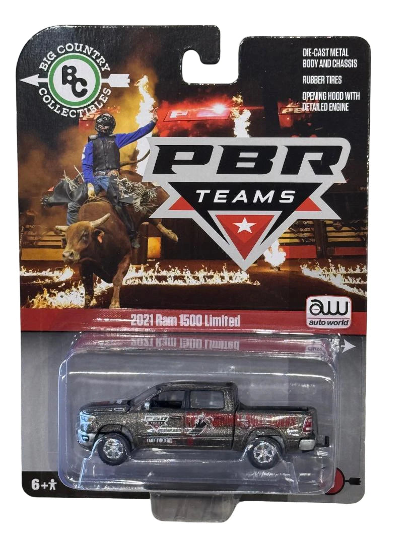 Auto World Big Country Collectibles 2021 Ram 1500 Limited PBR Teams