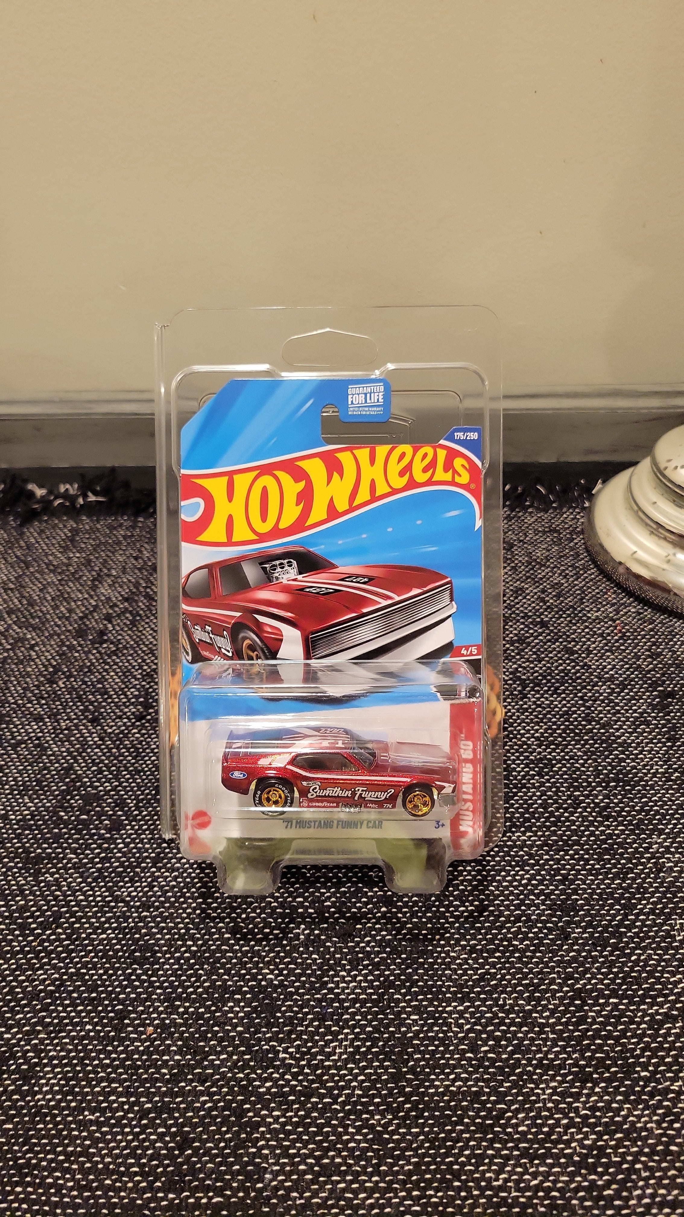 Hot Wheels 2025 Super Treasure Hunt 71 Ford Mustang Funny Car