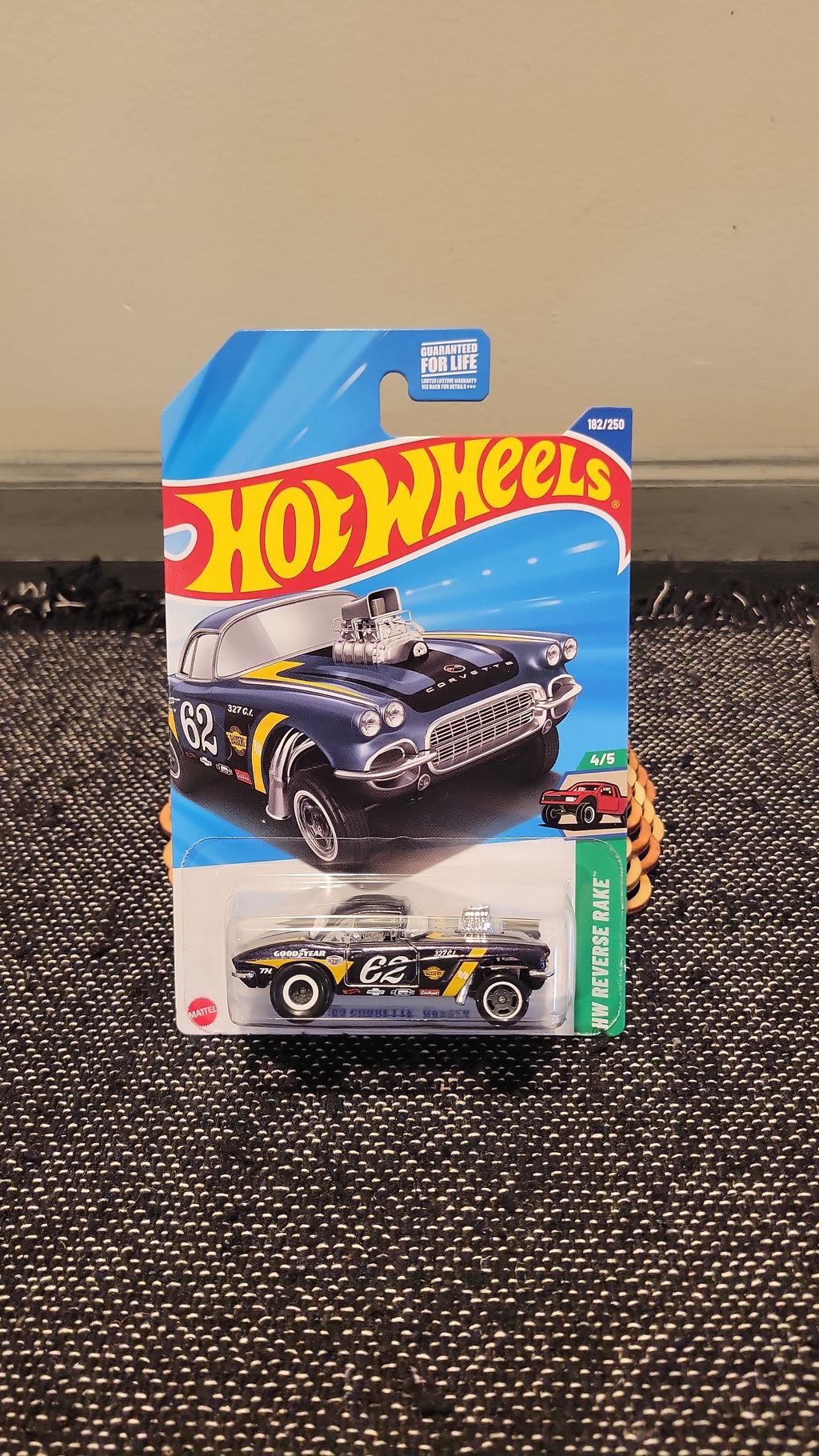 Hot Wheels 2025 Super Treasure Hunt 1962 Corvette Gasser