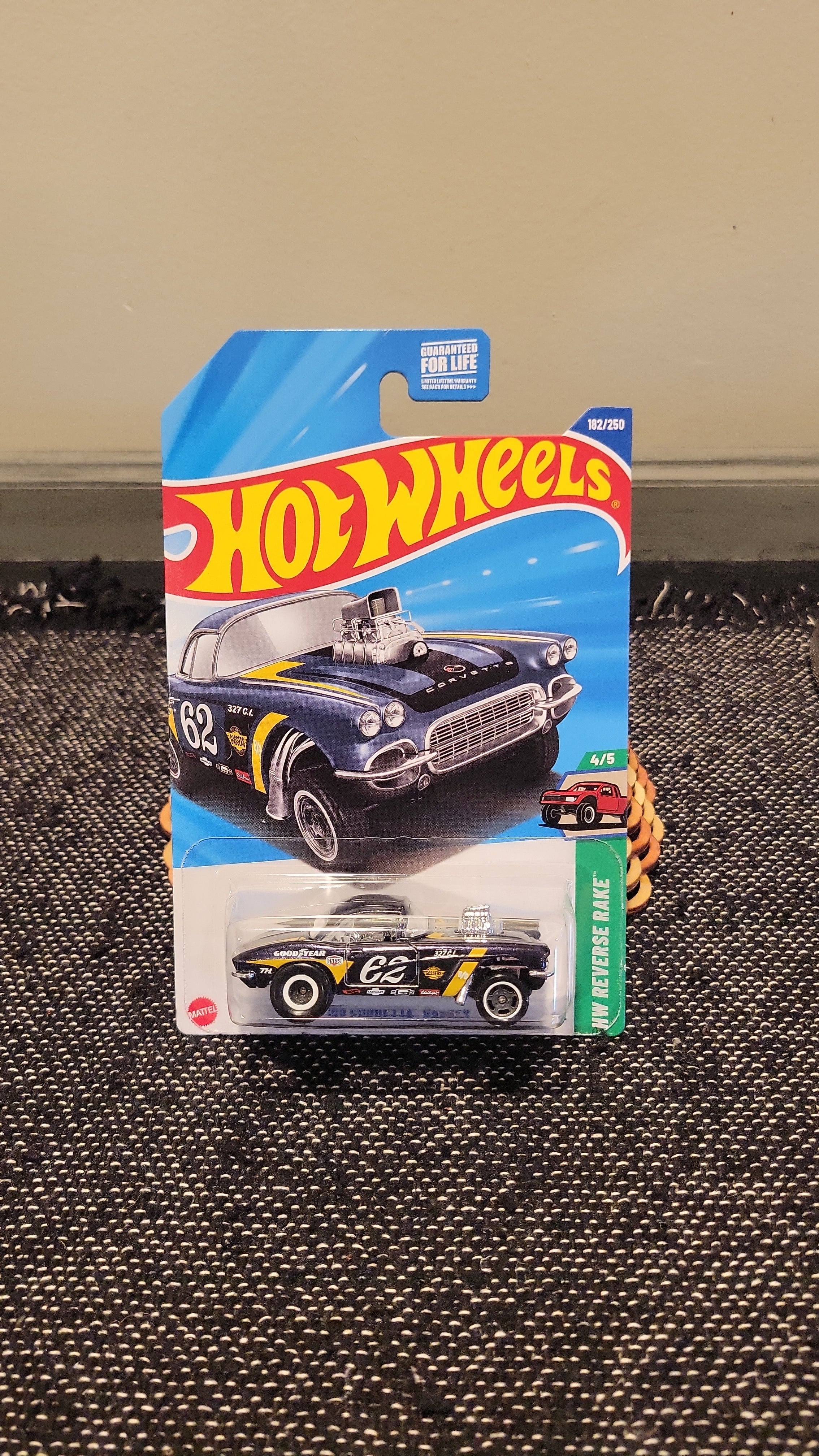 Hot Wheels 2025 Super Treasure Hunt 1962 Corvette Gasser