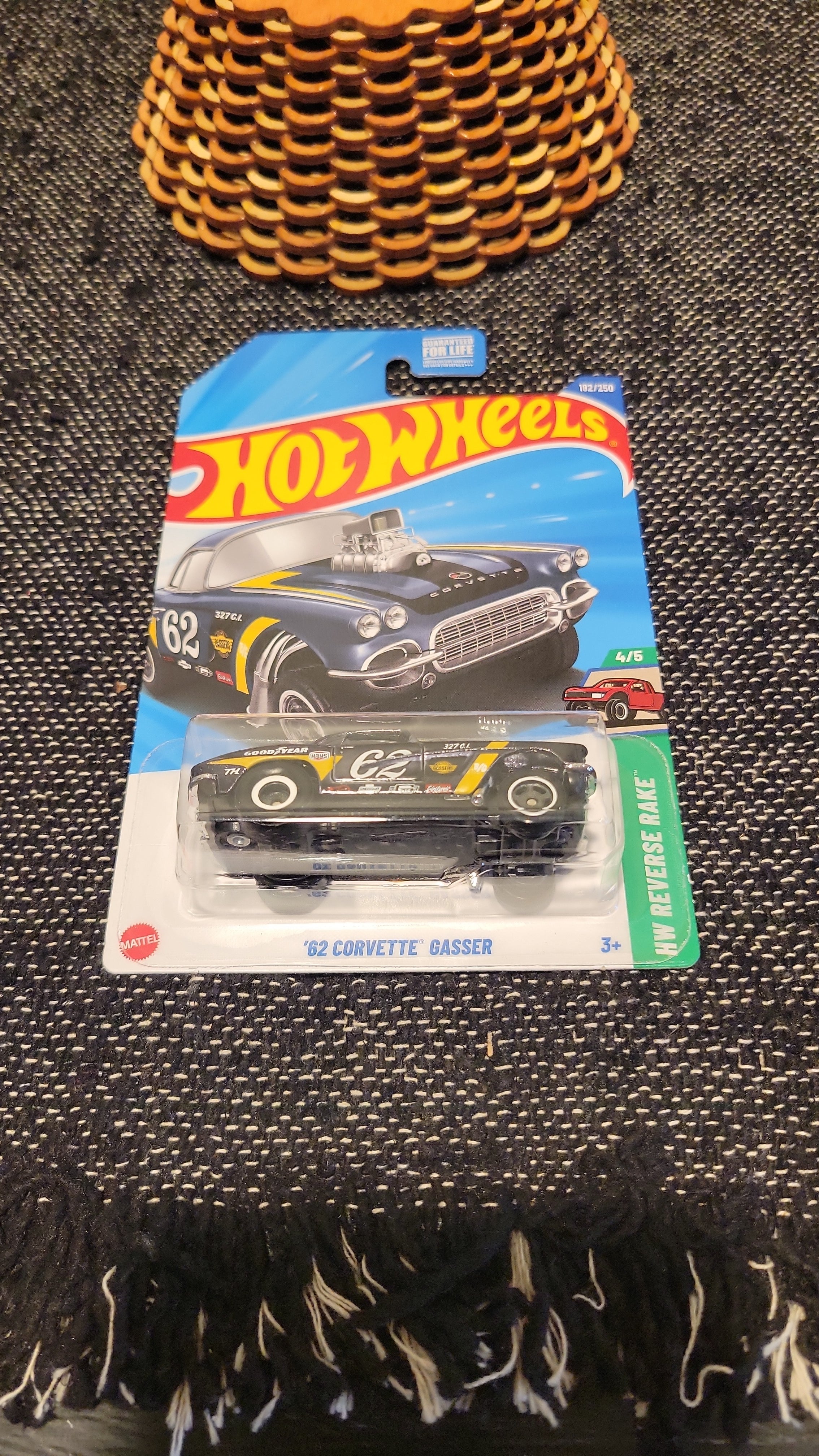 Hot Wheels 2025 Super Treasure Hunt 1962 Corvette Gasser