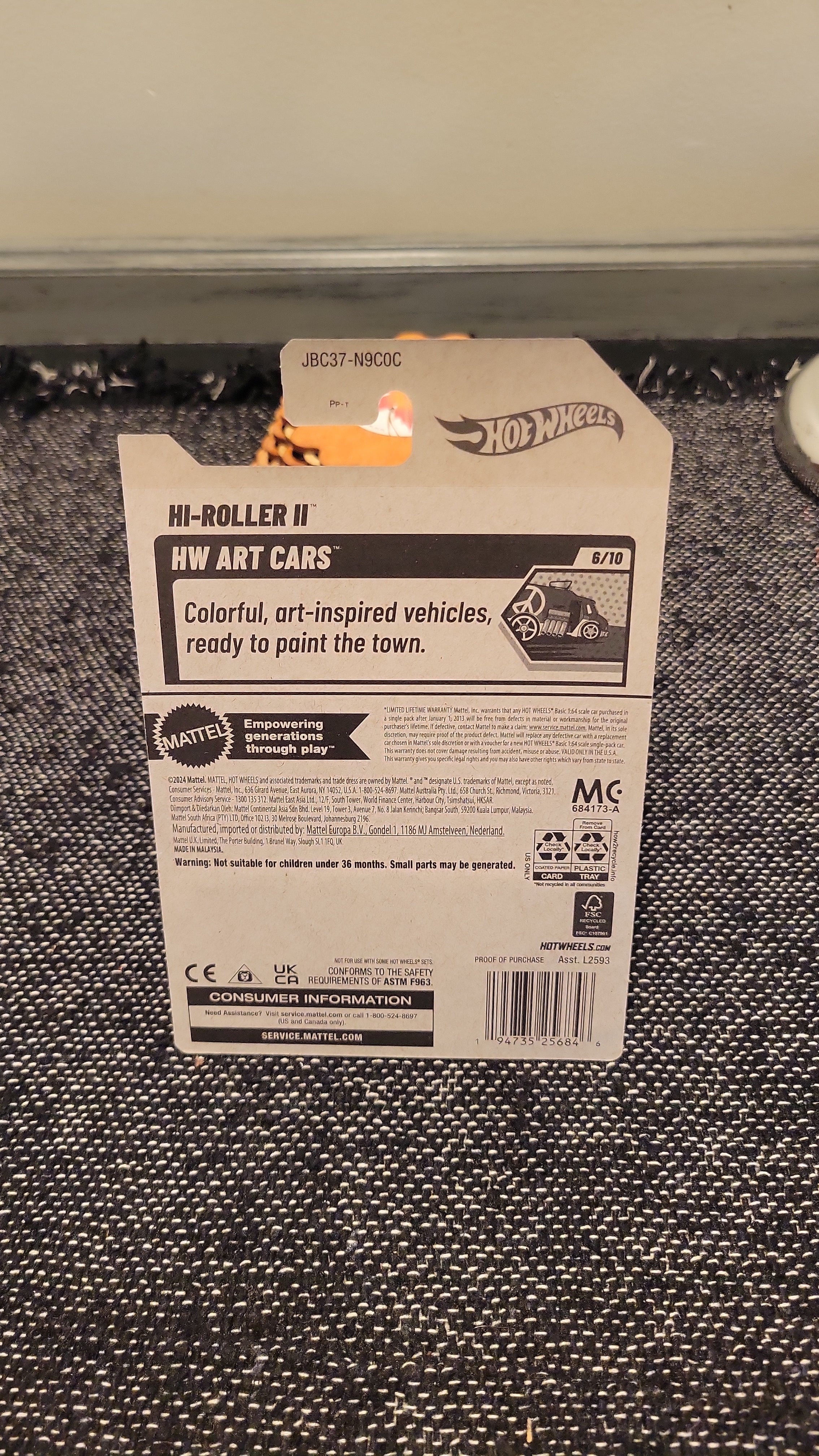 Hot Wheels 2025 Super Treasure Hunt Hi Roller
