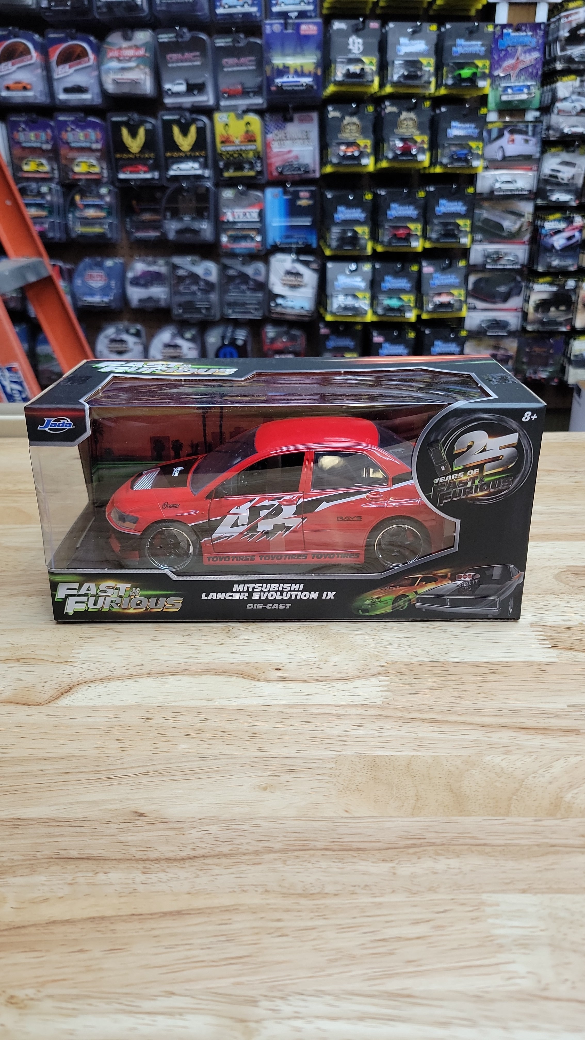 Jada 1:24 Scale Fast & Furious Mitsubishi Lancer Evolution IX
