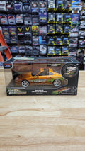 Jada 1:24 Scale Fast & Furious Brian's Toyota Supra Orange Color Brush Finish