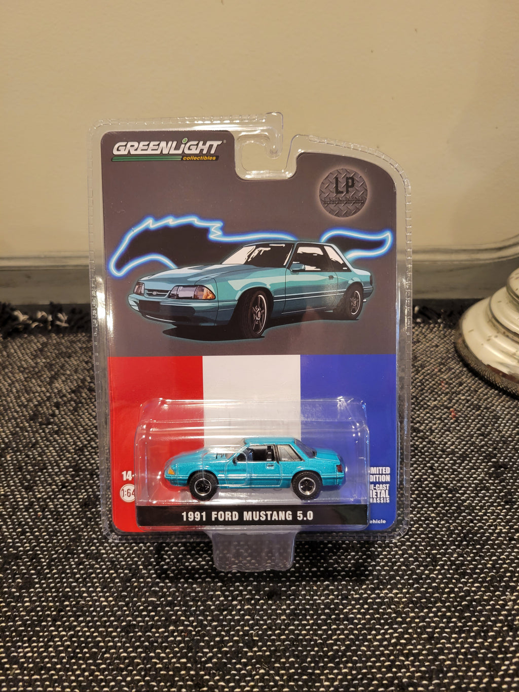 Greenlight LP Diecast Exc. 1991 Ford Mustang LX 5.0