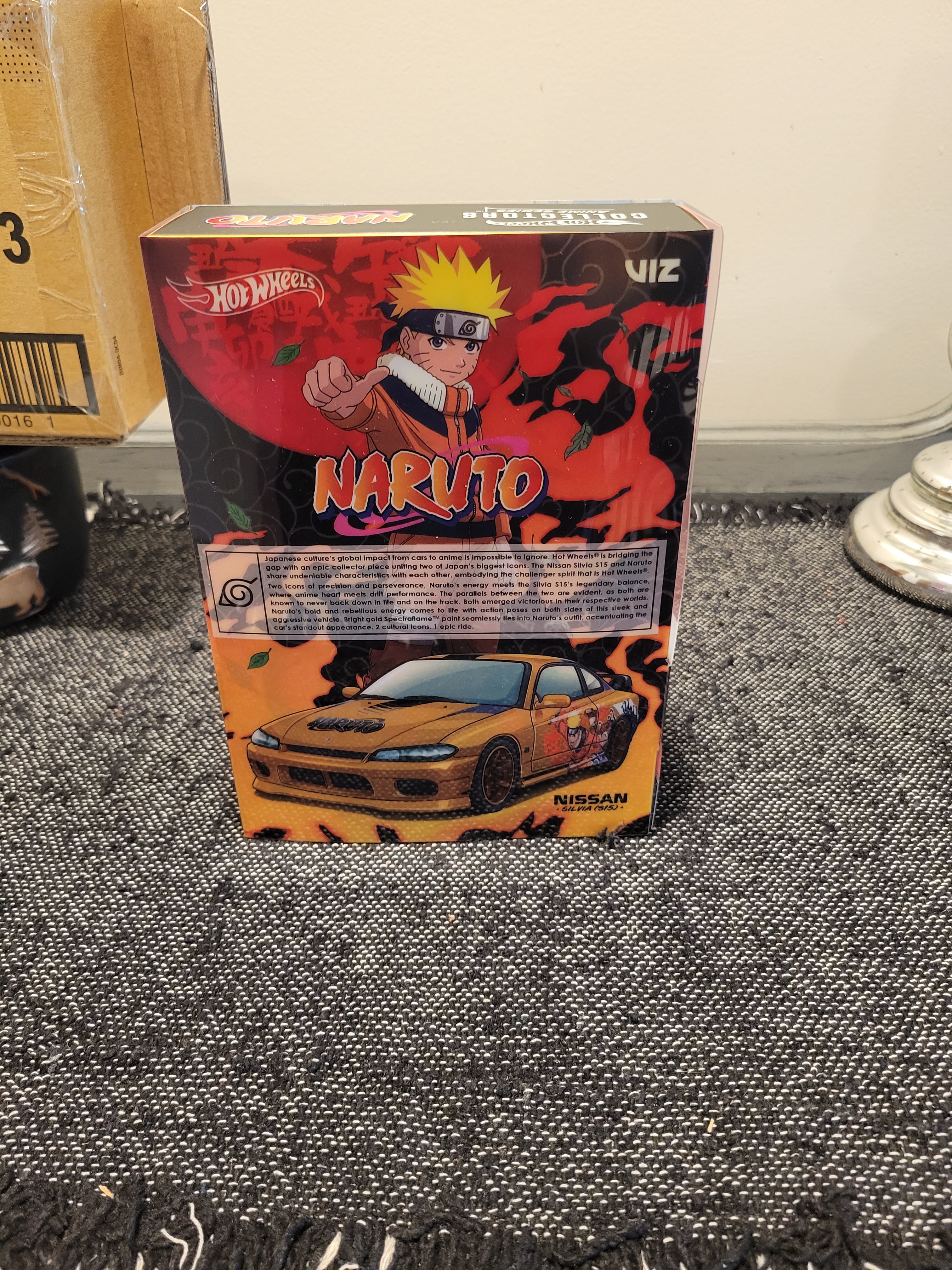 Hot Wheels Collectors Naruto Anime Nissan Silvia S15