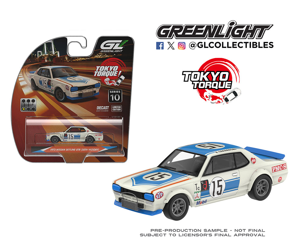 Greenlight Tokyo Torque Set of 6 Cars / Series 10