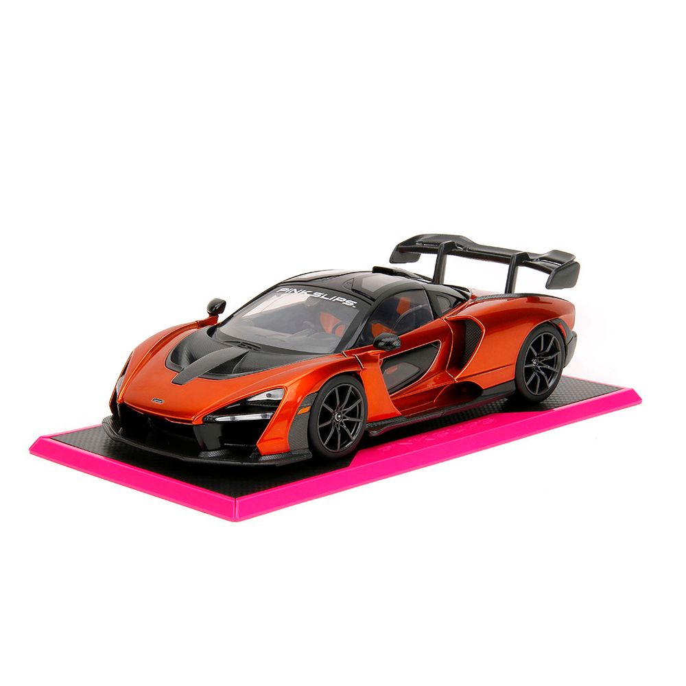 Jada 1:24 Scale Pink Slips Mclaren Senna