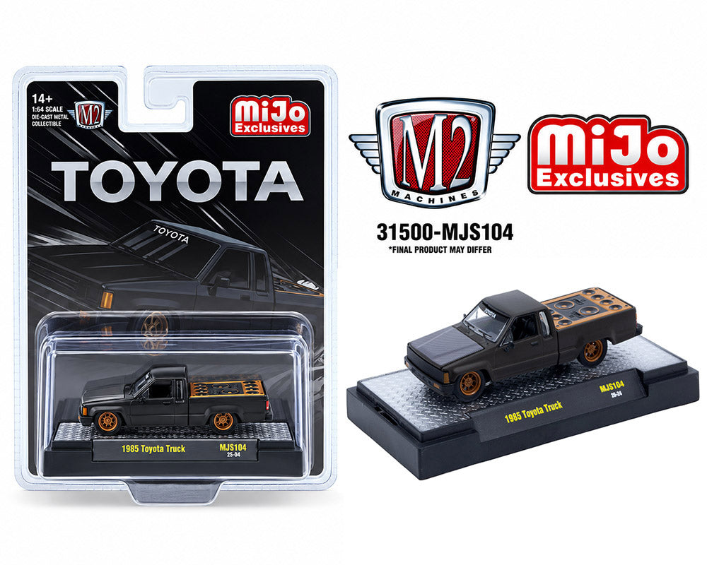 M2 Machines 1985 Toyota Truck Matte Grey MIJO Exclusive