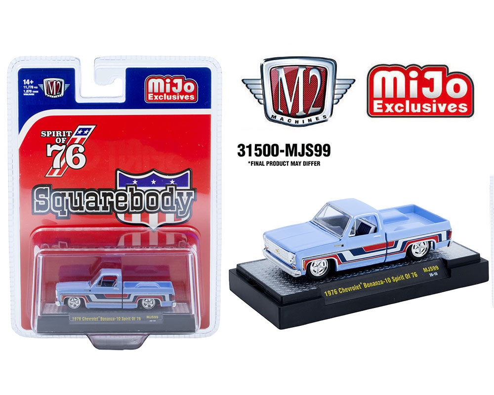 M2 1976 Chevrolet Silverado Bonanza-10 SPIRIT OF 76 Squarebody