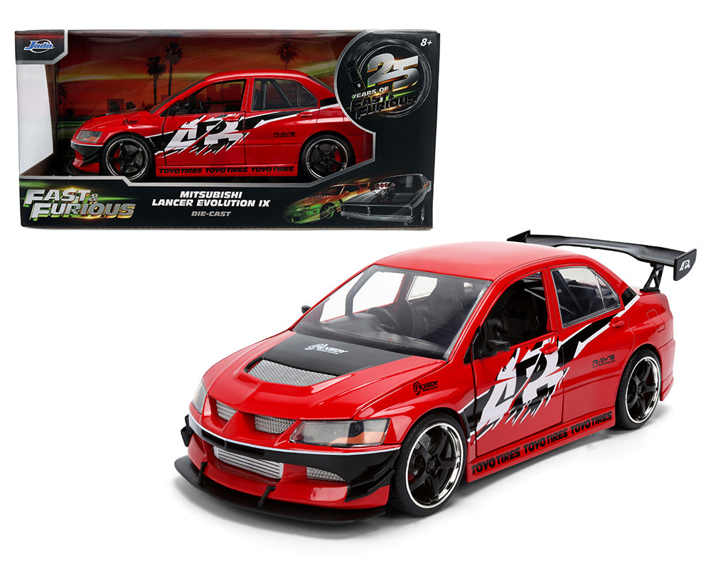 Jada 1:24 Scale Fast & Furious Mitsubishi Lancer Evolution IX