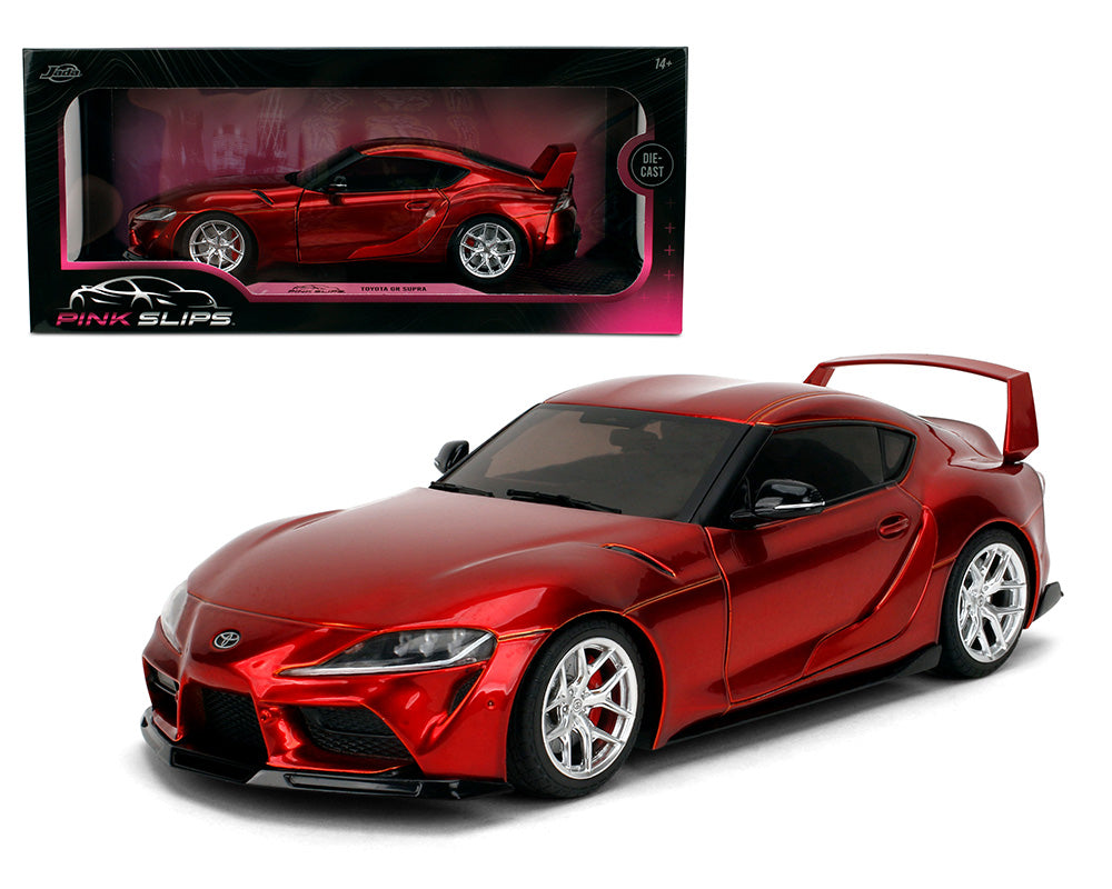 Jada 1:18 Scale Pink Slips Toyota GR Supra
