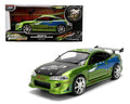 Jada 1:24 Scale Fast & Furious Mitsubishi Eclipse Green Color Brush Finish
