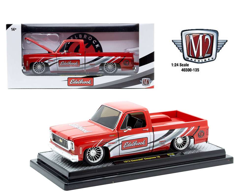 M2 1:24 Scale 1973 Chevrolet Cheyenne 10 Edelbrock