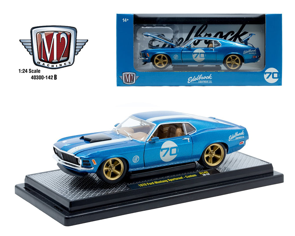 M2 1:24 Scale 1970 Ford Mustang Edelbrock