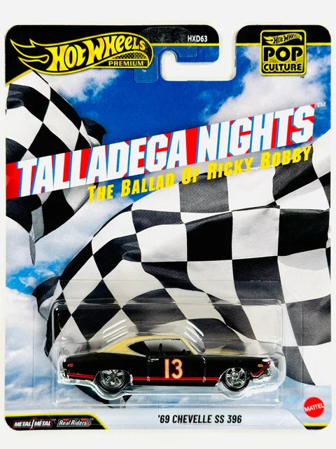Hot Wheels Premium Pop Culture Talladega Nights 1969 Chevelle SS