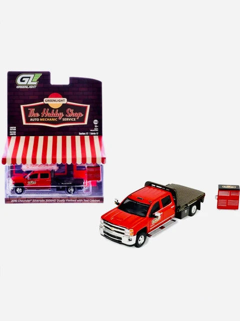 Greenlight The Hobby Shop 2016 Chevrolet Silverado 3500HD Dually Series 17