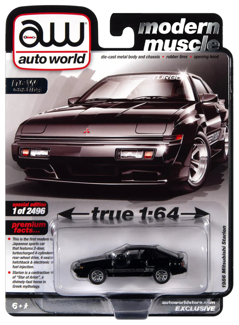 Auto World 1986 Mitsubishi Starion  Turbo Store Exclusive