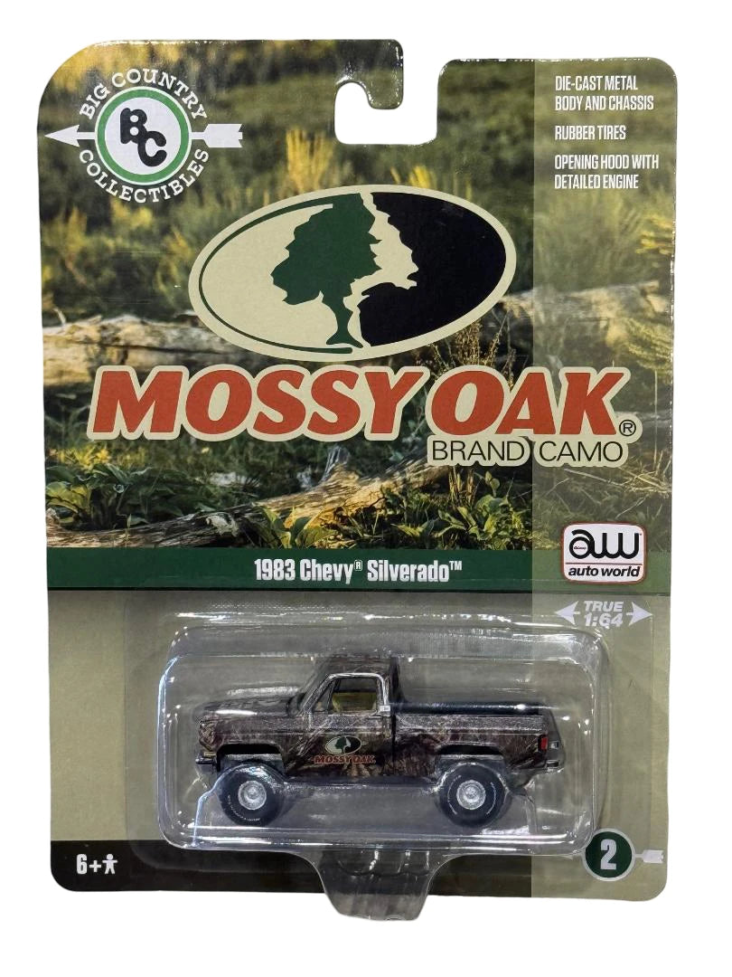 Auto World Big Country Collectibles 1983 Chevrolet Silverado Mossy Oak