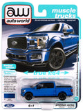 Auto World 2020 Ford F-150 Blue / Black Appearance Package Muscle Trucks