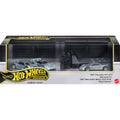 Hot Wheels Silver European Race Diorama Box Set