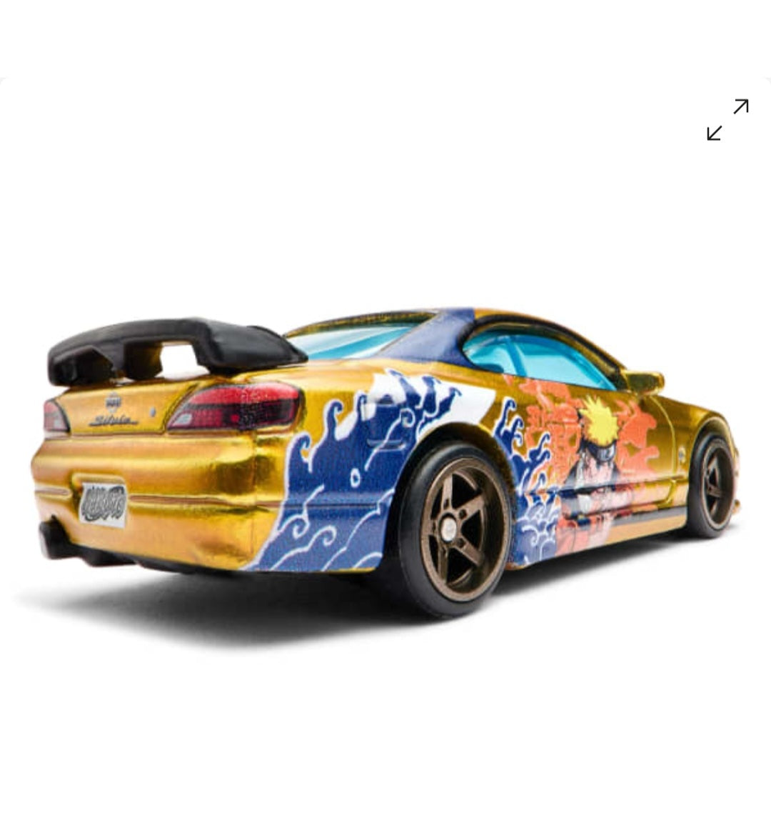 Hot Wheels Collectors Naruto Anime Nissan Silvia S15