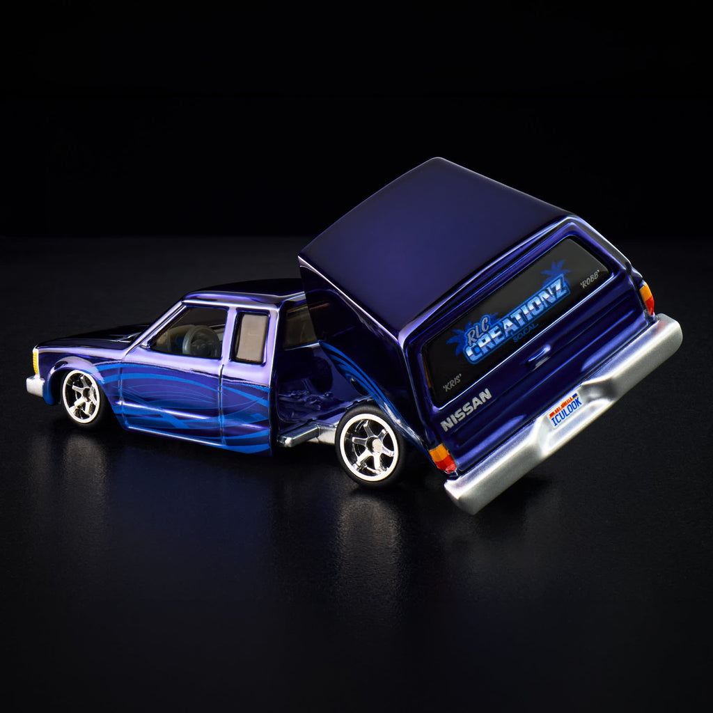 Hot Wheels RLC 1986 Nissan 720 King Cab Spectraflame Blue