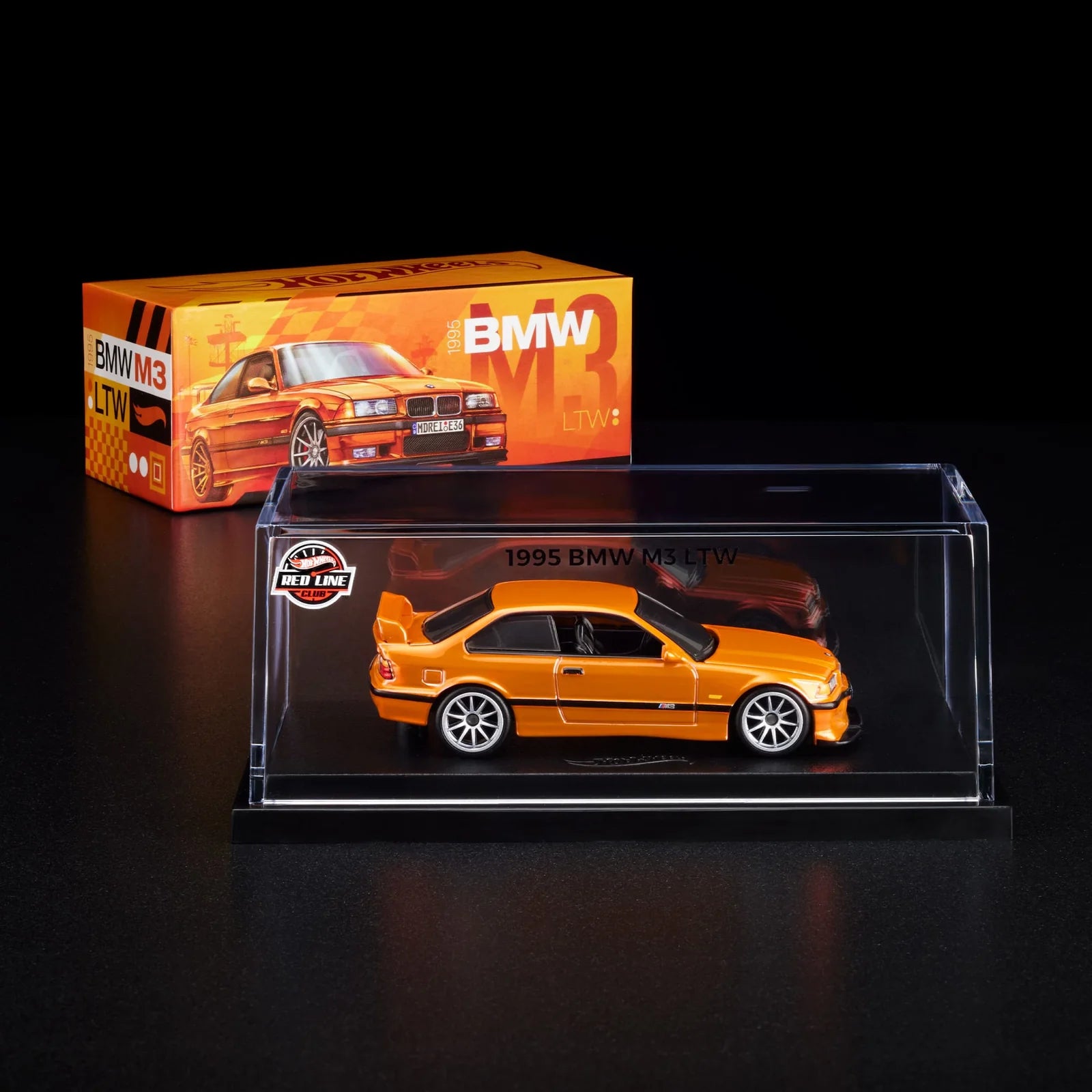 Hot Wheels RLC Acrylic 1995 BMW M3 LTW