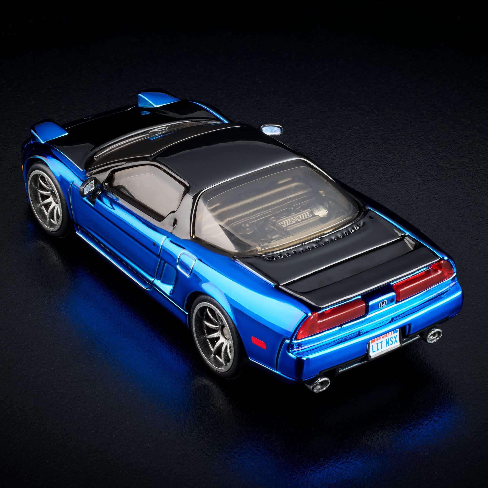 Hot Wheels RLC Acrylic 1994 Honda NSX Blue With Led Headlights