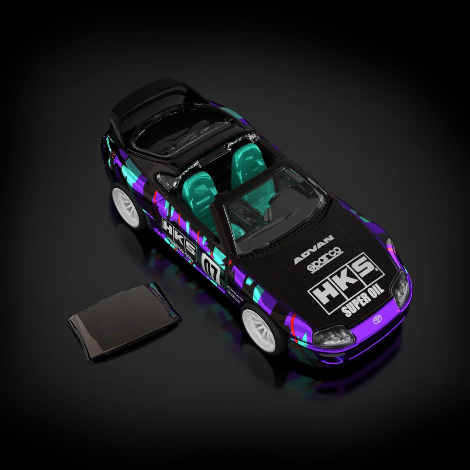 Hot Wheels RLC Selections 1997 Toyota Supra HKS