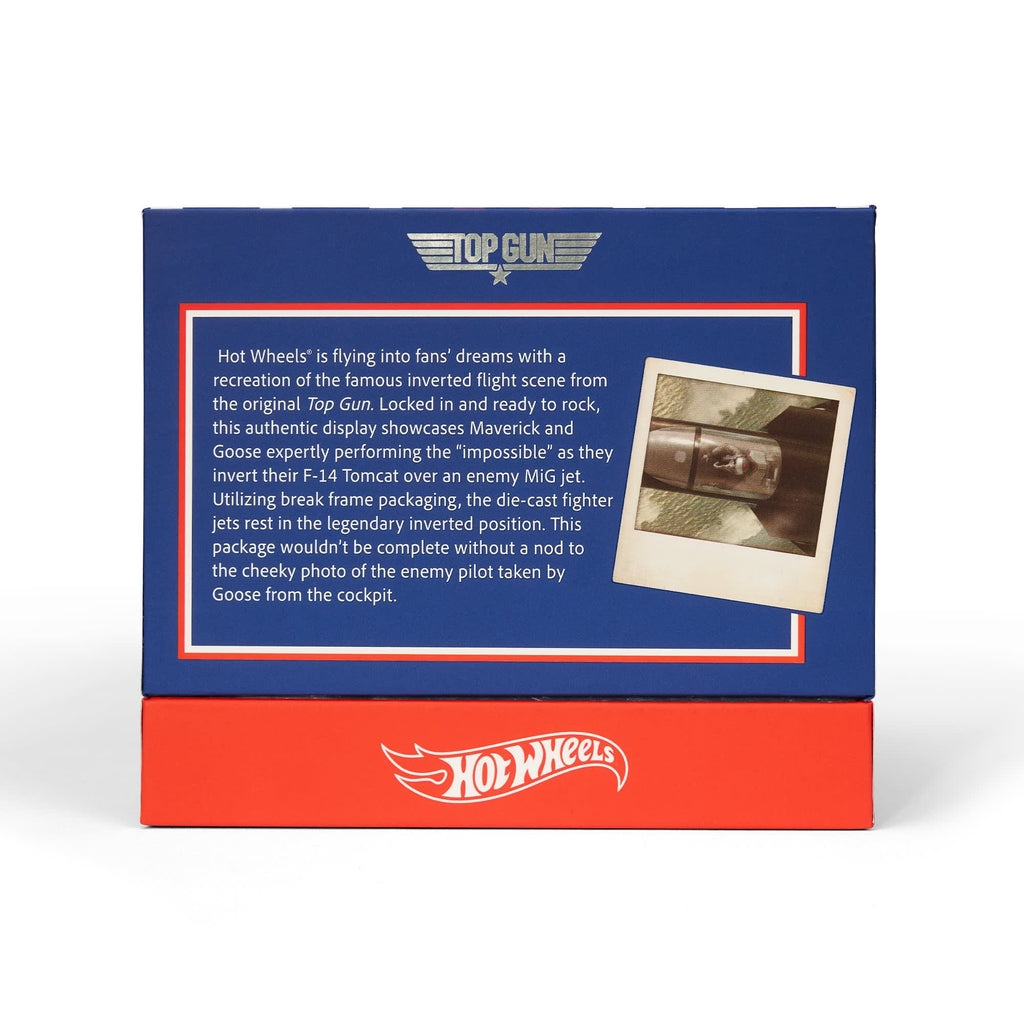 Hot Wheels RLC Top Gun 40th Anniversary F-14 Tomcat / Mig-28 Box Set