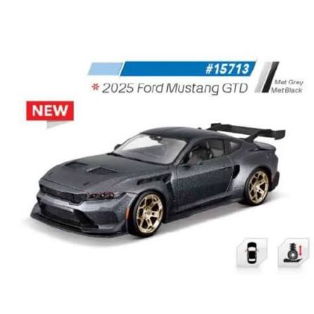 Maisto Speed Icons 2025 Ford Mustang GTD Purple Metallic