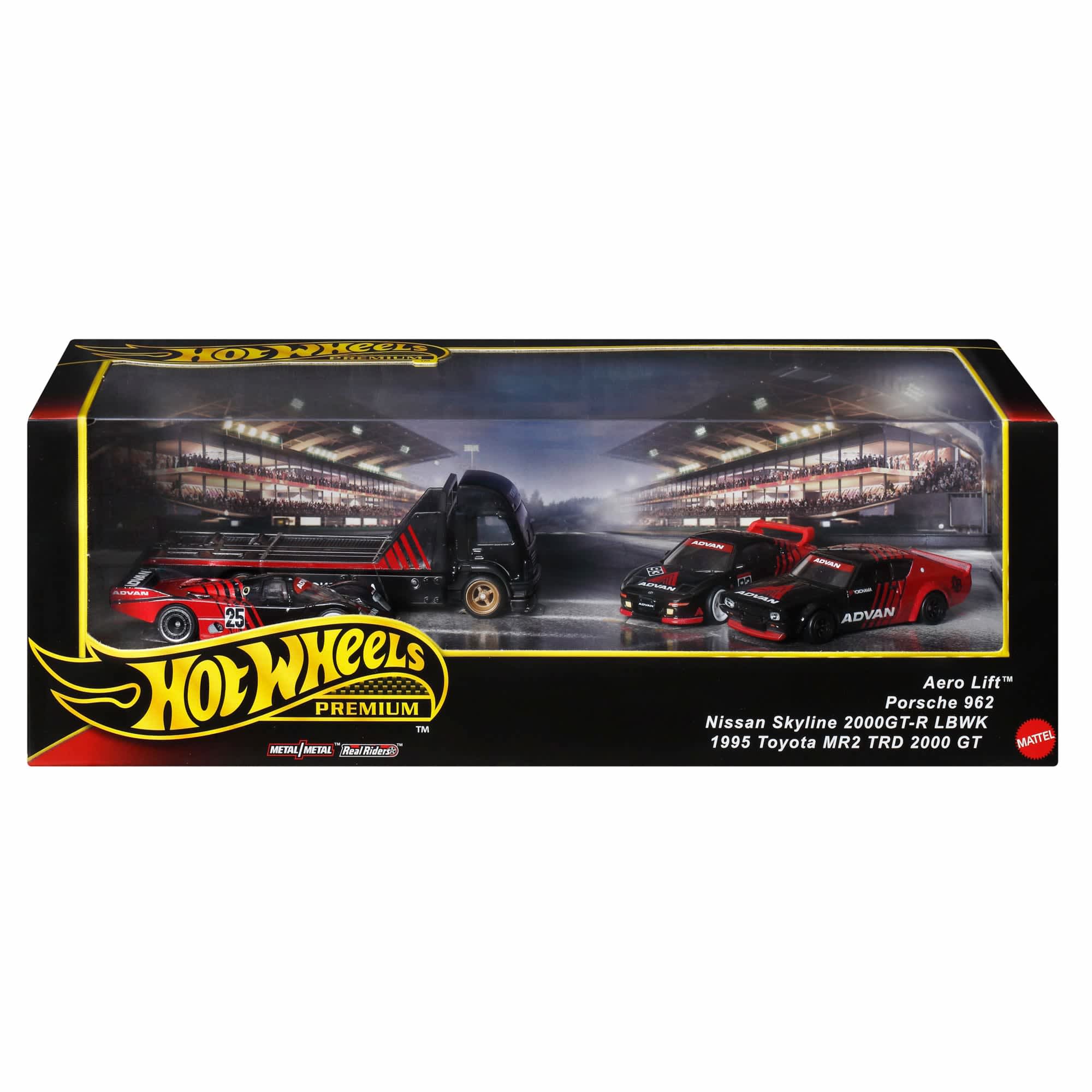 Hot Wheels Advan Diorama Box Set