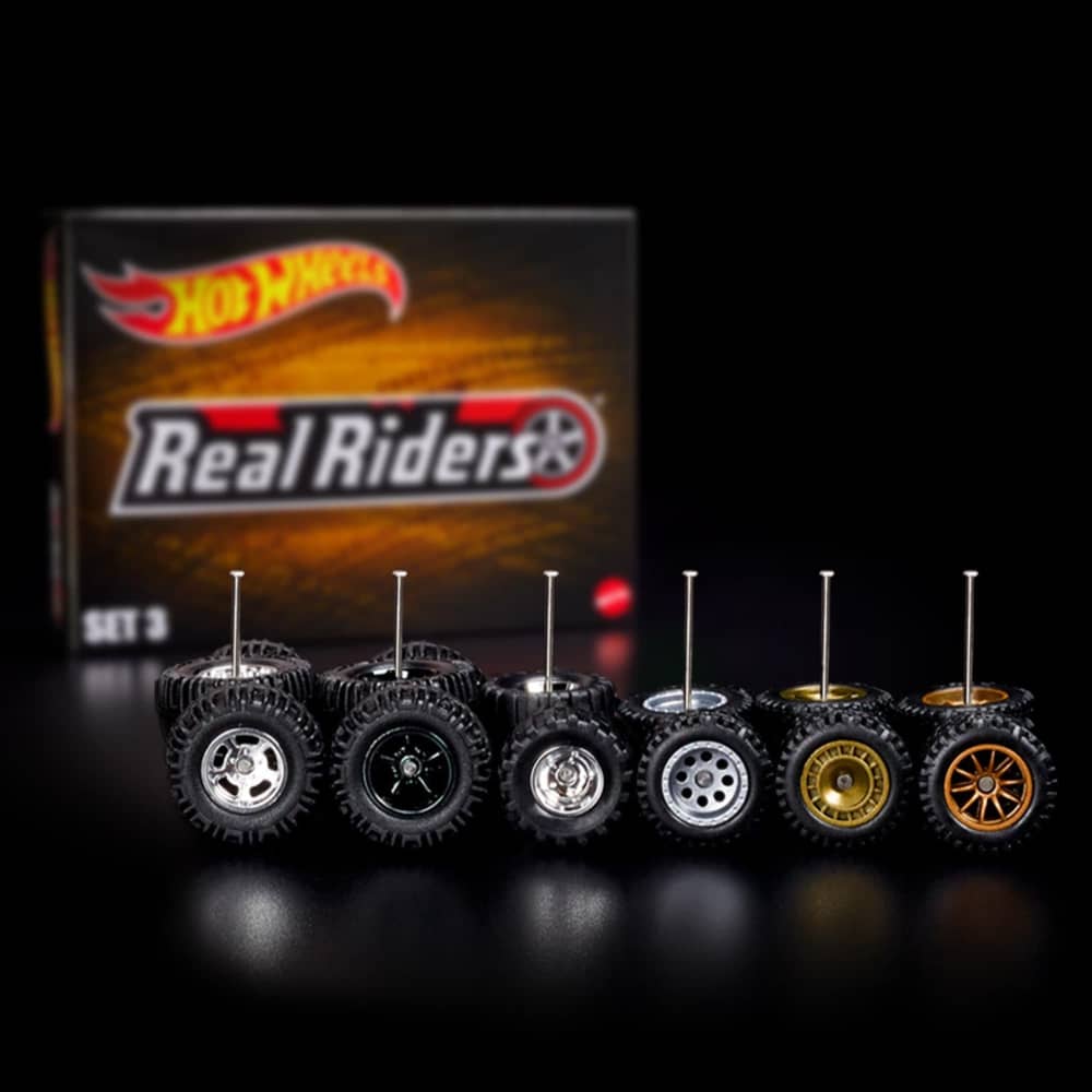 Hot Wheels Real Riders Wheels Pack Set 3