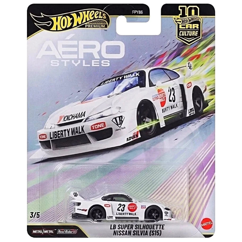 Hot Wheels Premium Car Culture Aero Styles 5 Car Set