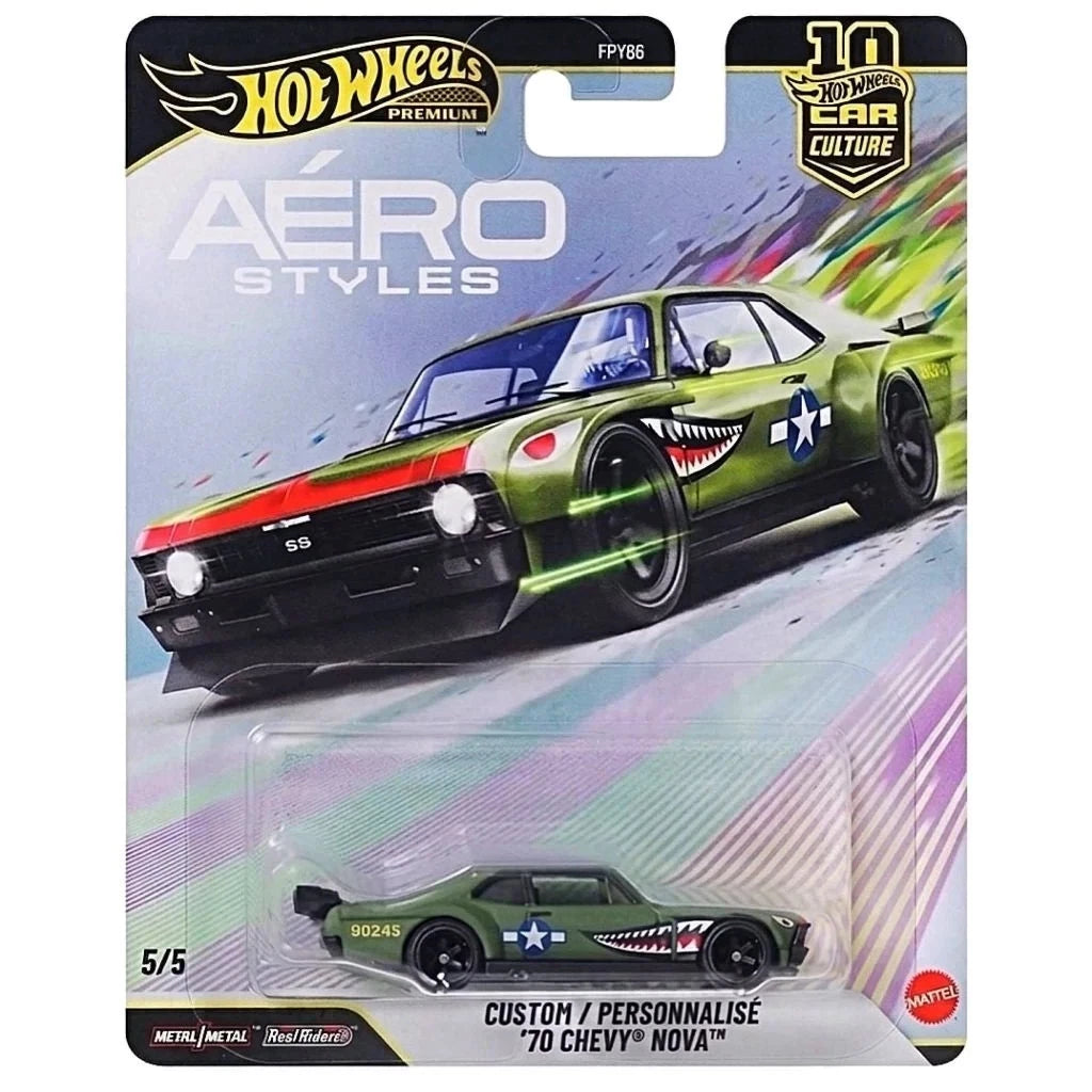 Hot Wheels Premium Car Culture Aero Styles 5 Car Set