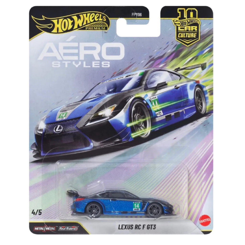 Hot Wheels Premium Car Culture Aero Styles 5 Car Set