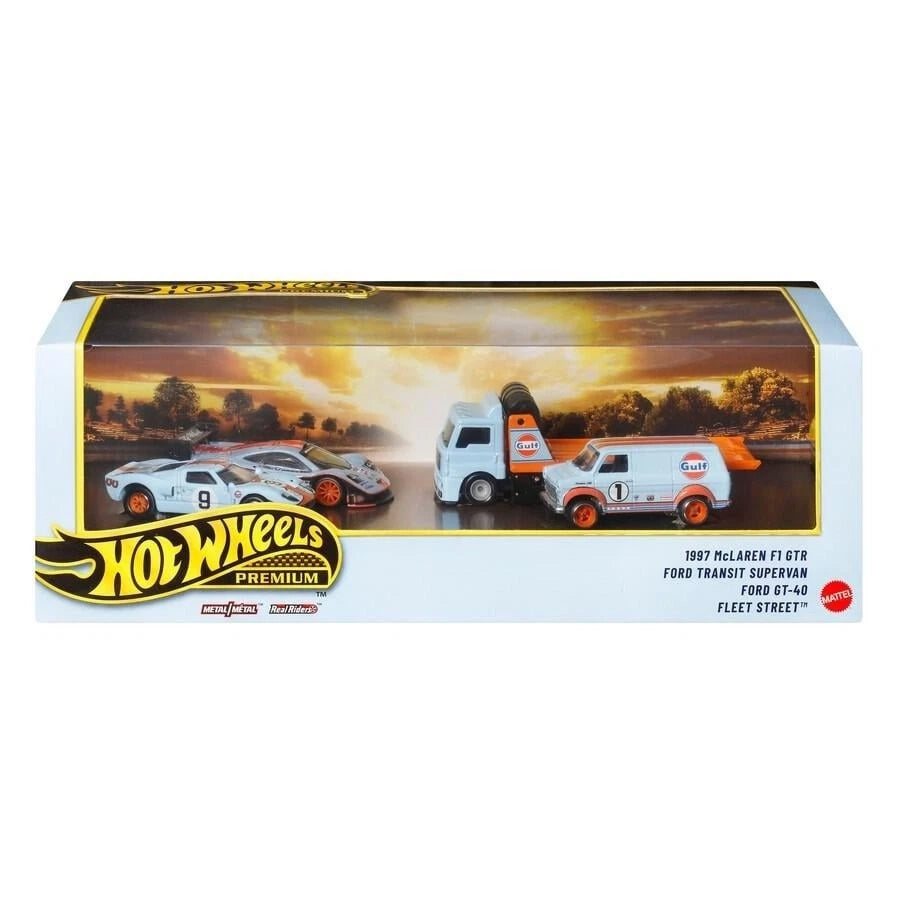 Hot Wheels Gulf Diorama Box Set