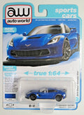 Auto World 2019 Chevrolet Corvette Z06 Blue Sports Cars