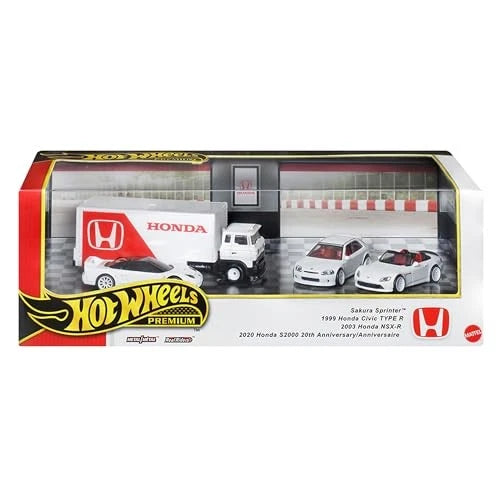 Hot Wheels Honda Diorama Box Set