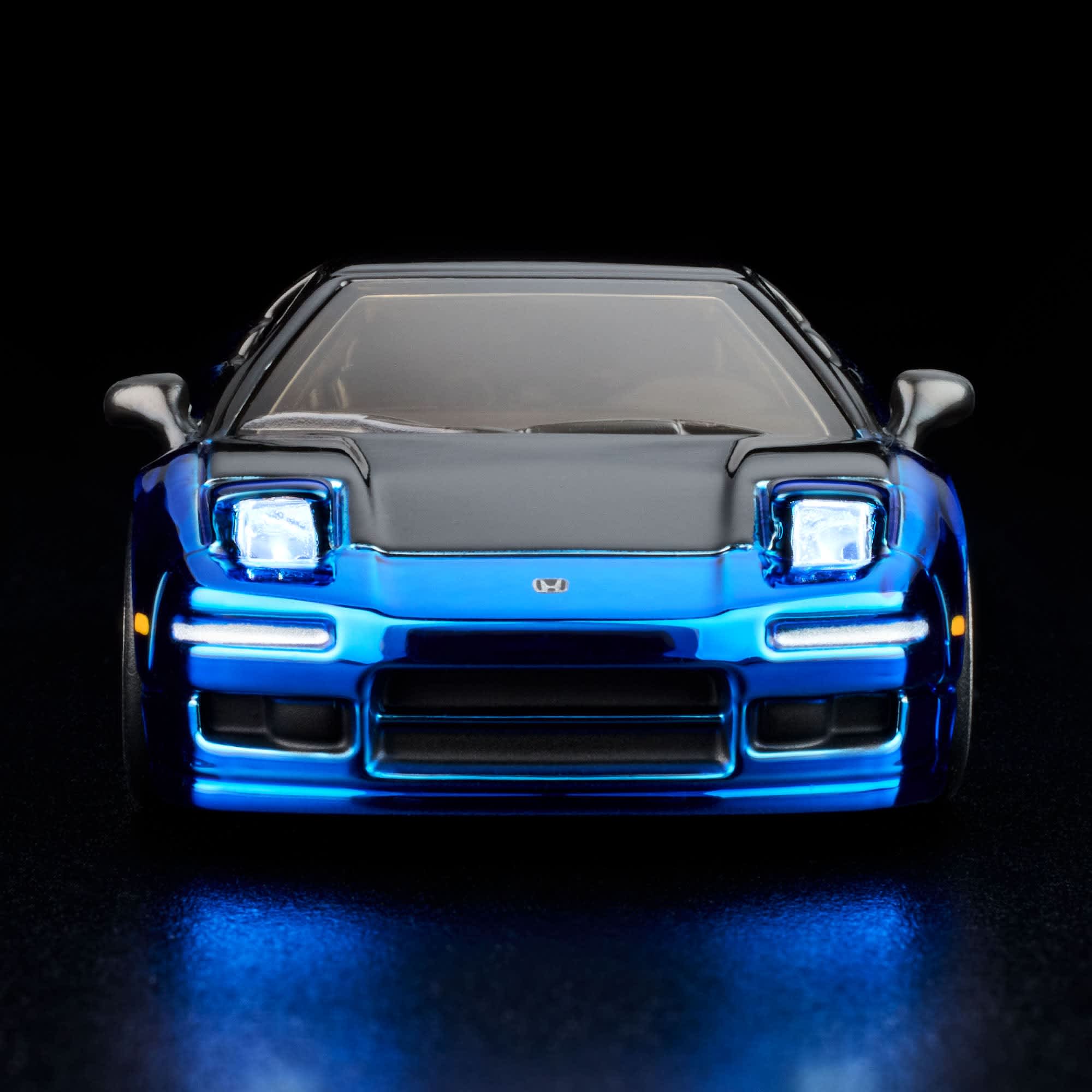 Hot Wheels RLC Acrylic 1994 Honda NSX Blue With Led Headlights