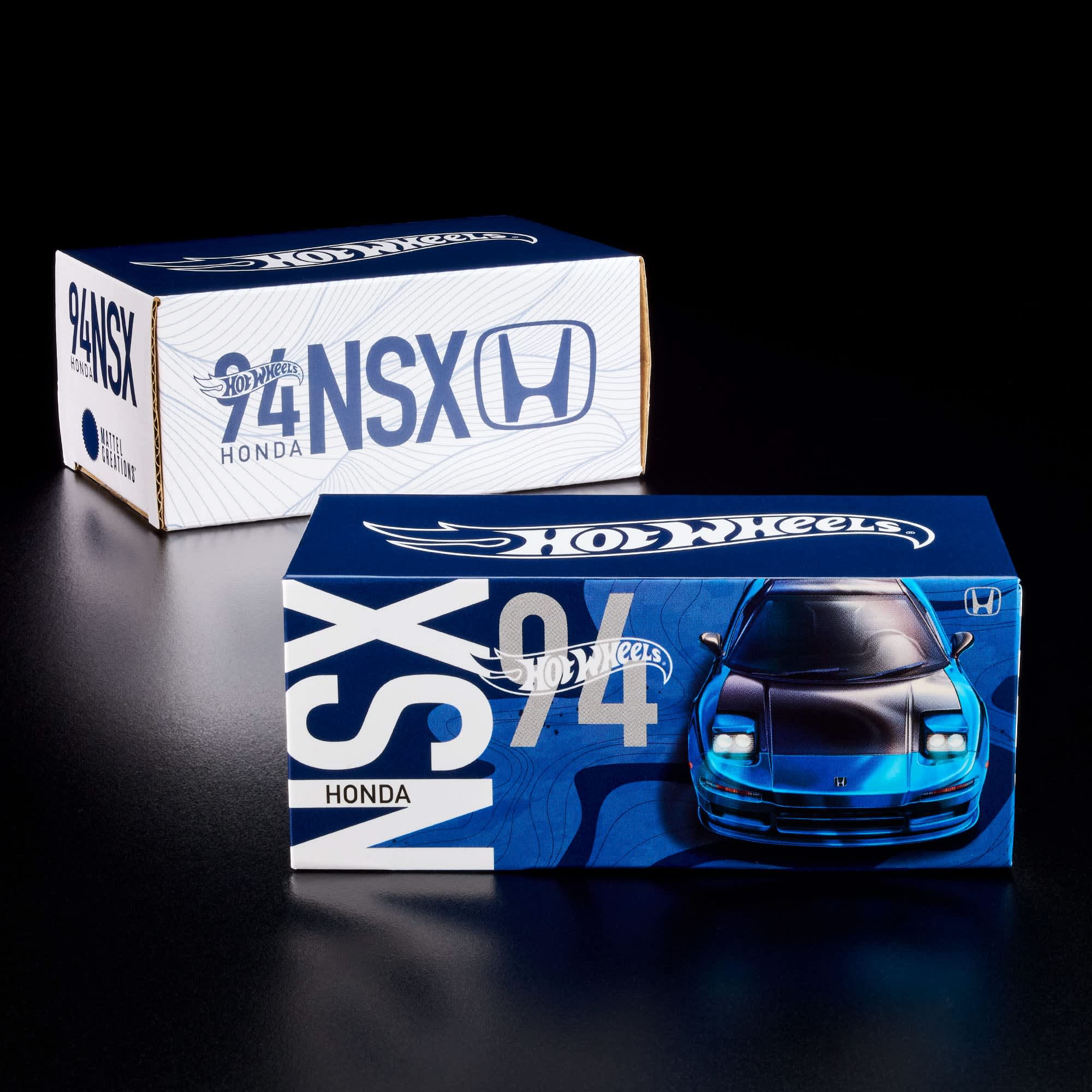 Hot Wheels RLC Acrylic 1994 Honda NSX Blue With Led Headlights