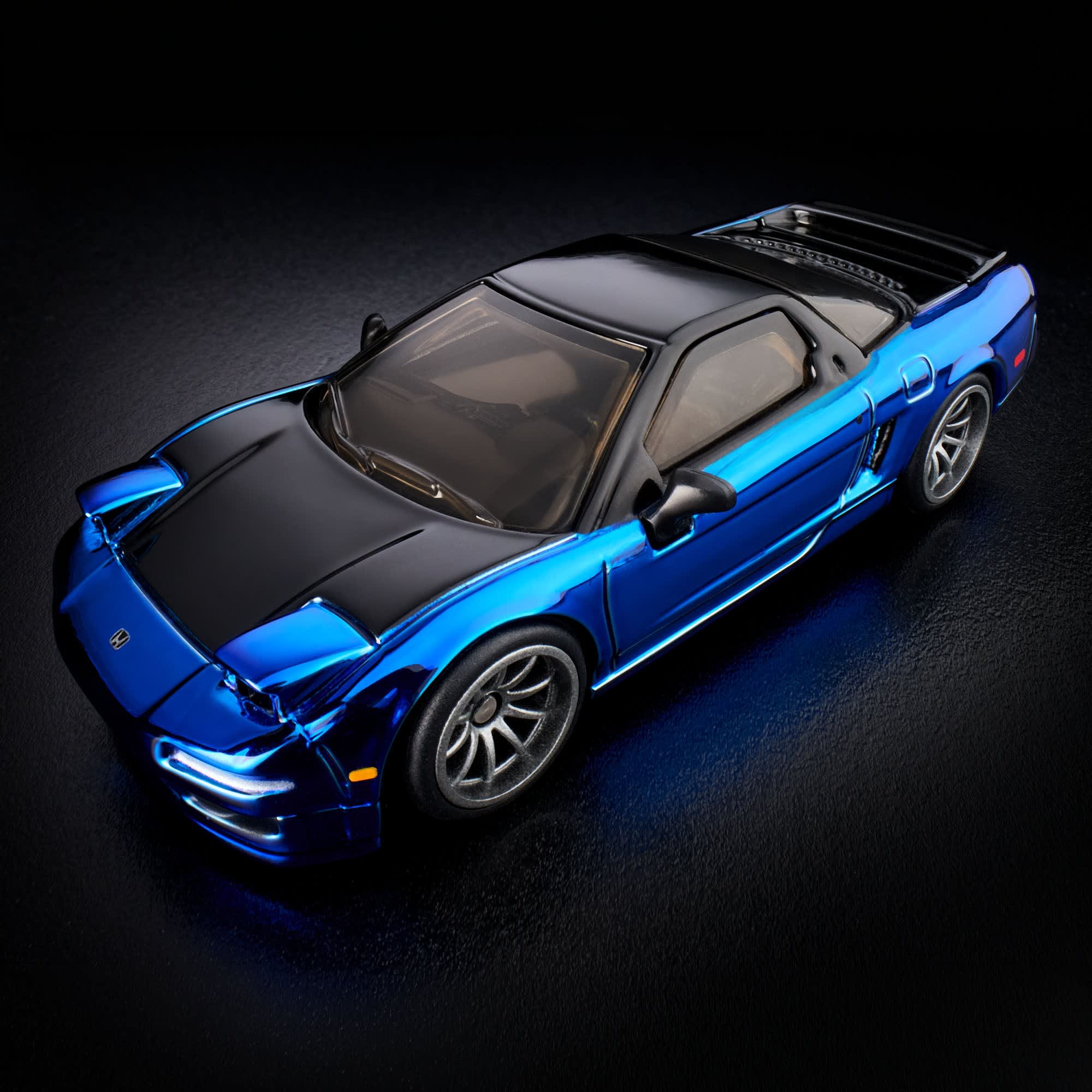 Hot Wheels RLC Acrylic 1994 Honda NSX Blue With Led Headlights