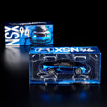 Hot Wheels RLC Acrylic 1994 Honda NSX Blue With Led Headlights